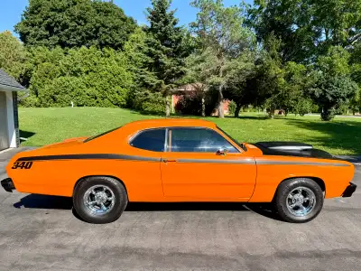 Excellent condition 1974 V8 340 Plymouth Duster ready to enjoy. Please contact Paul 613-292-3934 for...