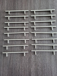5 1/16 Stainless Steel cabinet pulls.