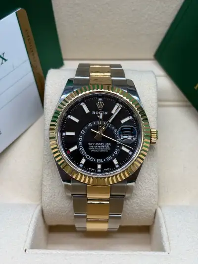 Rolex Sky-Dweller 42mm Black Dial Oyster Bracelet, View more