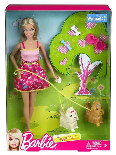 Blue Folding chair & Barbie Doggie Park Set, View more