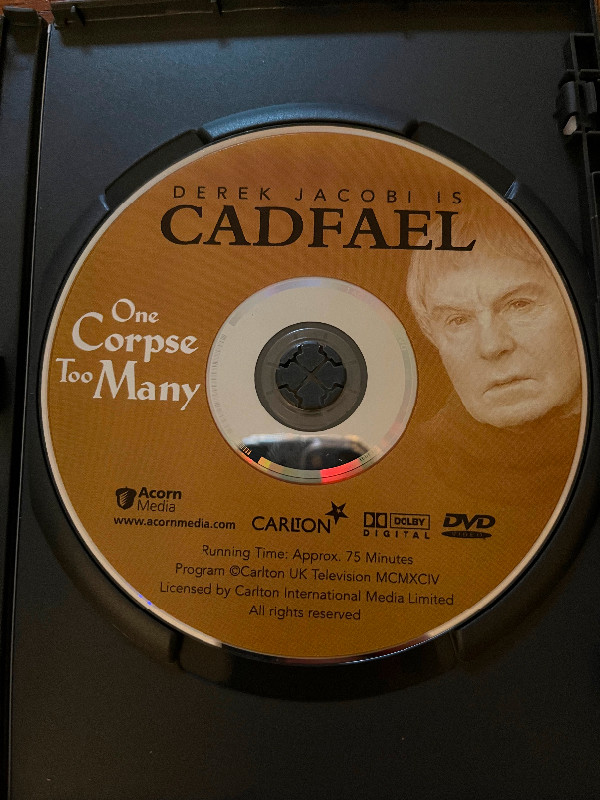 Brother Cadfael DVD “One Corpse Too Many” Medieval Mystery in CDs, DVDs & Blu-ray in Oakville / Halton Region - Image 3