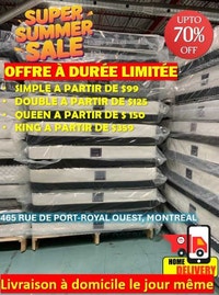 Matelas Mattress en Promotion. City of Montréal Greater Montréal Preview