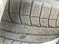 bmw with grey rim 19..... 255 / 50 r 19 inch Snow tires Michelin