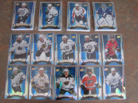 CARTE DE HOCKEY SET COMPLET 30 CARTES SHINING STARS BLUE