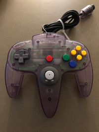 Atomic Purple Nintendo N64 controller 