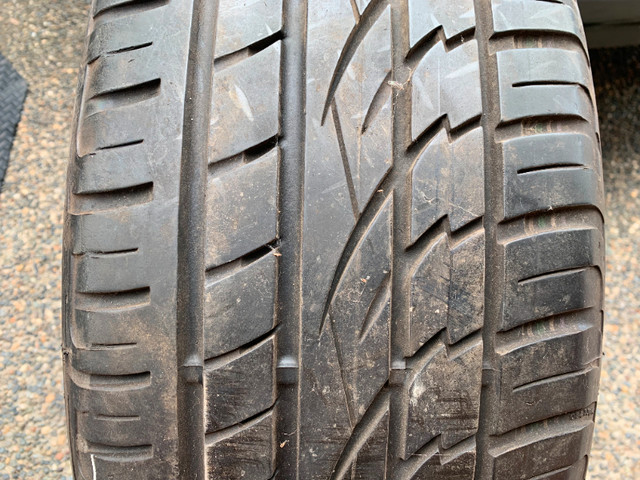 1 x single 235/55/19 Continental cross contact UHP wit 70% tread in Tires & Rims in Delta/Surrey/Langley - Image 2