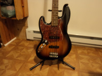 Left Handed Bass Guitar