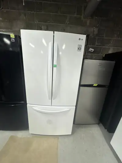 White fridge white french doot loke nee wirh 6 months warranty, View more