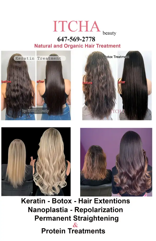 Women's Hair Treatment - Botox - Keratin62865710876419122