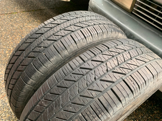 Pair of 225/70/15 M+S 100T Hankook Optimo H725 with 70% tread in Tires & Rims in Delta/Surrey/Langley - Image 4