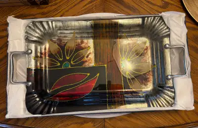 ✨✨Decorative Glass Serving Tray, View more