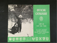 The Boys Scout Association- 1955 Official Catalogue