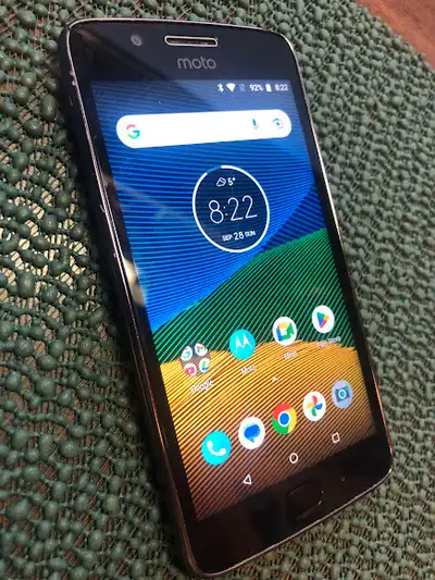 MOTOROLA G5 Cell Phone UNLOCKED, View more