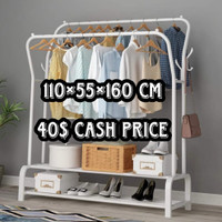 Heavy Duty Metal Clothes Racks Indoor Bedroom Beautiful Clothes 