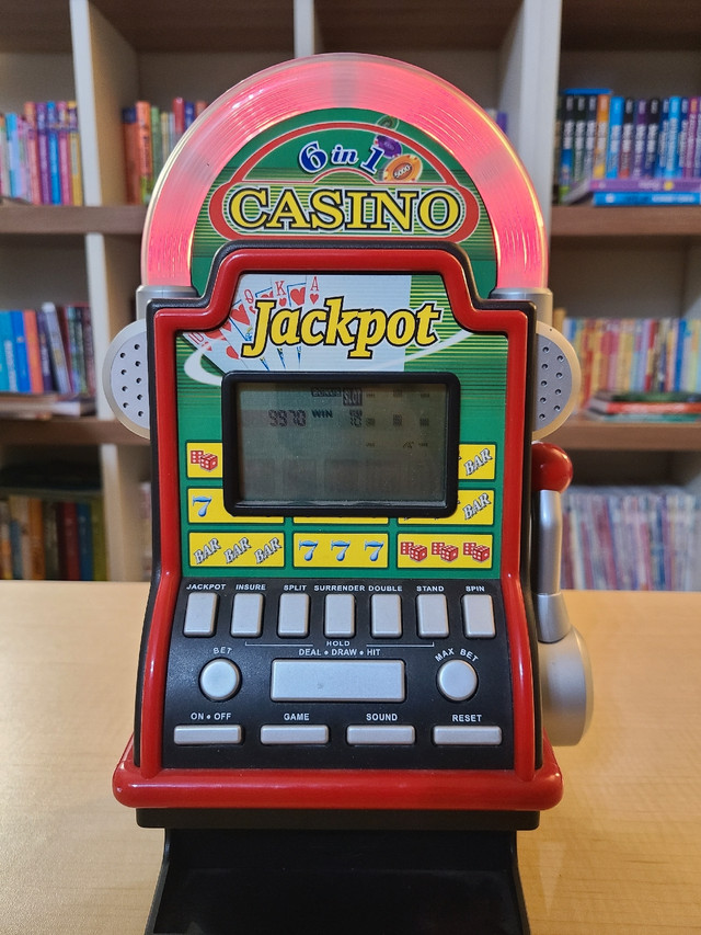Electronic 6 in 1 Tabletop Casino in Toys & Games in Calgary