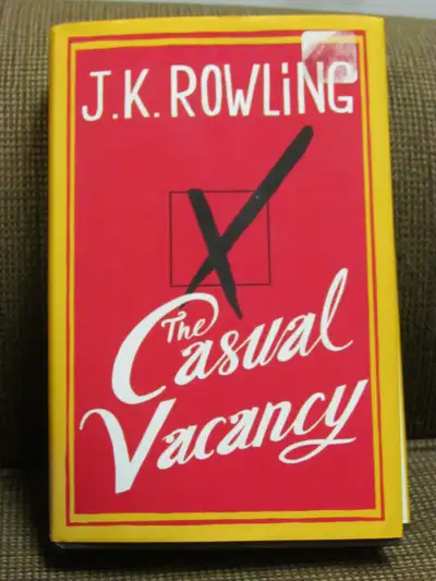 The Casual Vacancy by J.K Rowling - Large, Hard Cover, View more