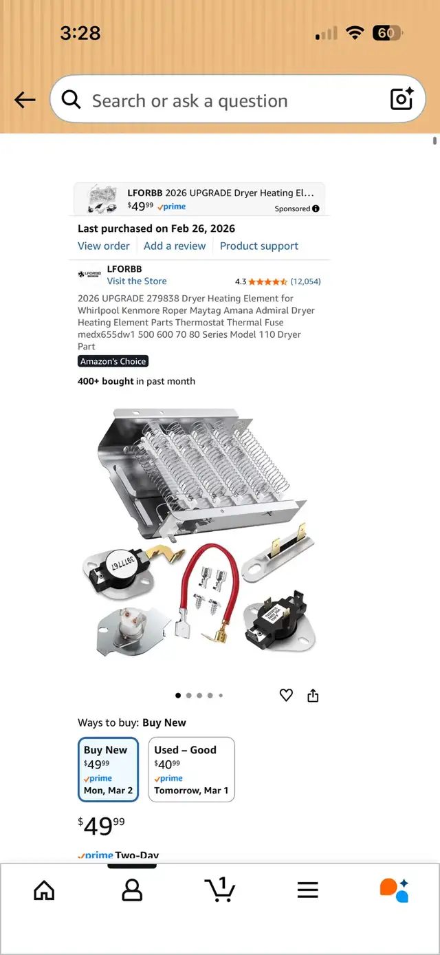 whirlpool dryer parts in Washers & Dryers in Markham / York Region - Image 3