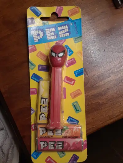 Retro spiderman pez, View more