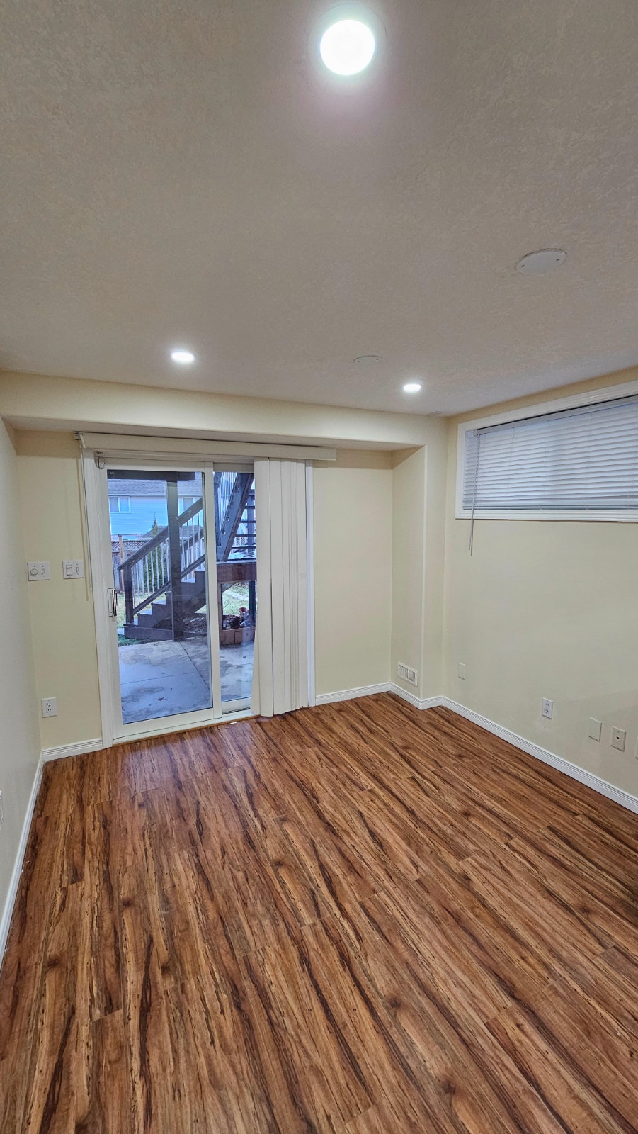 A walkout full basement --- One bedroom 5