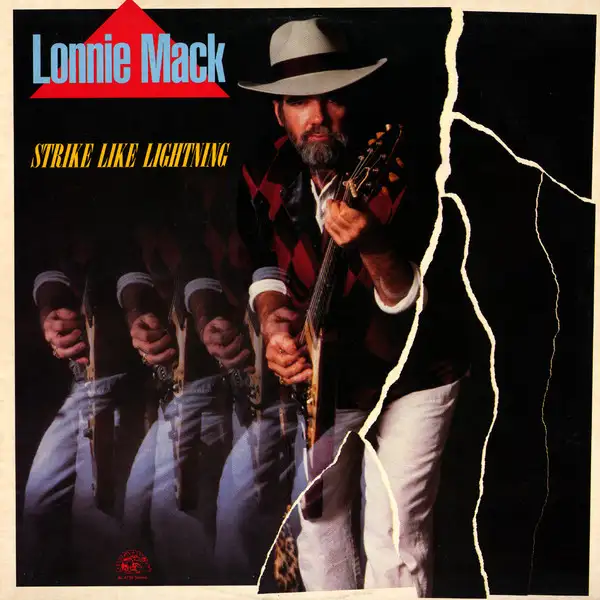 Lonnie Mack 1985 LP record album Strike Like Lightning vinyl