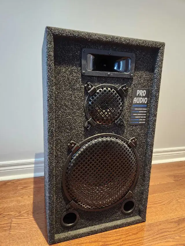 Pair of DJ Speakers - ProAudio Studio Monitors in Speakers in Markham / York Region - Image 9