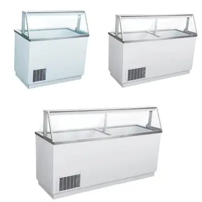 Commercial Ice Cream Dipping Gelato Freezer -8 Tub Capacity, View more