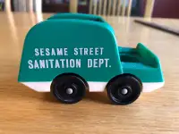 Fisher Price Sesame Street Sanitation Department Truck
