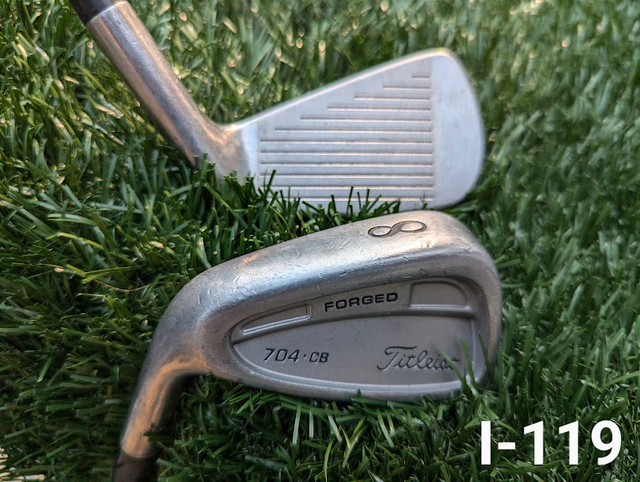 Titleist 704-CB Forged 5, 6, 7, 8 Partial Irons Set - Left Hand in Golf in Edmonton
