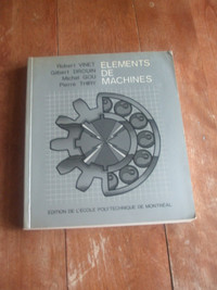 Genie Mecanique: Éléments de Machines - Vintage