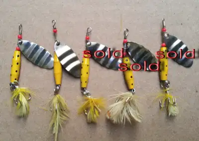 Vintage Fishing Lures & Spinners $5 & $10, View more