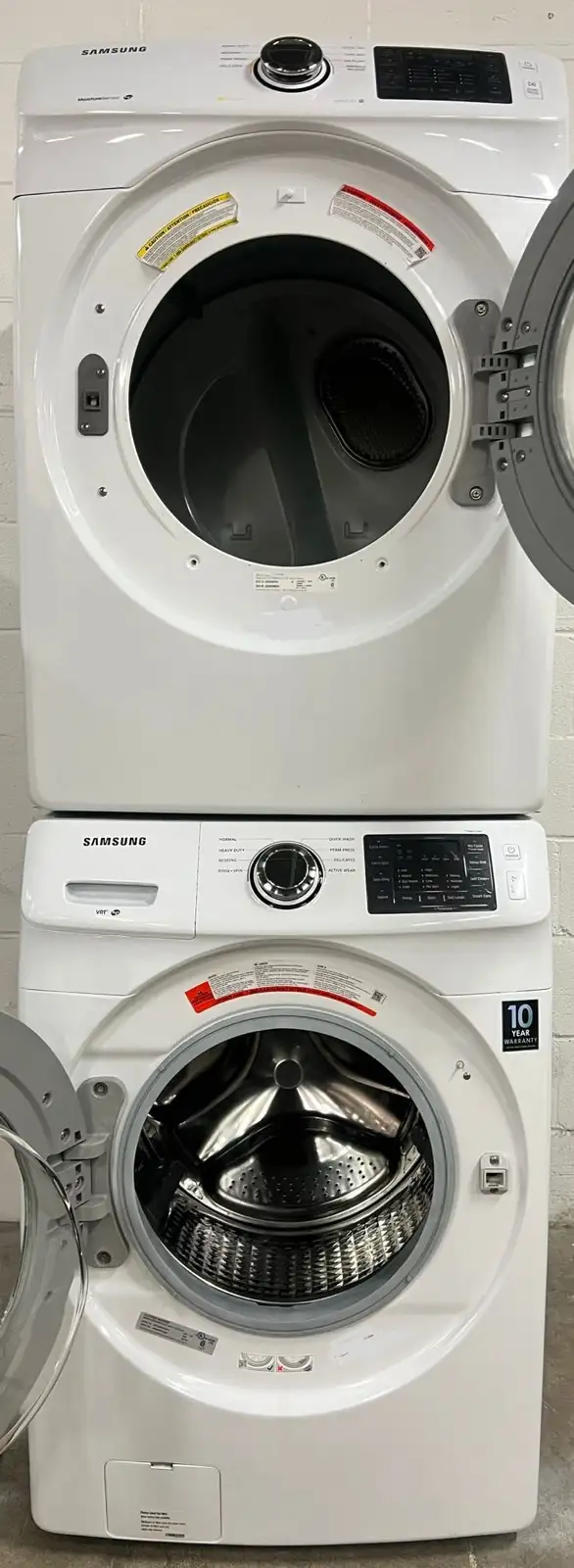 -SALE! Stacksble Set “SAMSUNG” Washer / Dryer H39/W27/D30 in Washers & Dryers in City of Toronto - Image 3