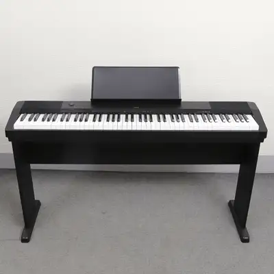 Casio CDP 120 digital piano with stand and pedal, View more