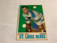 1970-71 O-Pee-Chee #210 Glenn Hall St. Louis Blues Hockey Card