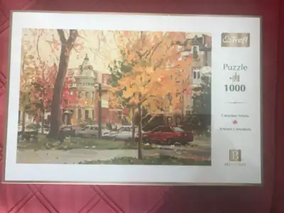 Puzzle 1000 pieces,factory sealed 2015, art by Michel LaPensee, View more