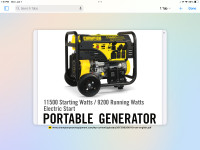 Champion Generator 9200/11500