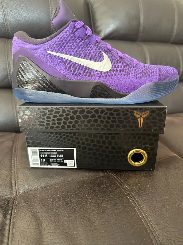 NIKE KOBE 9 ELITE LOW PROTRO MOON WALKER SIZE 11.5 in Men's Shoes in City of Toronto - Image 3