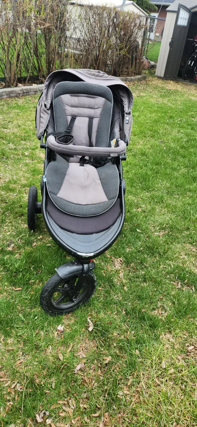 Graco TrailRider Jogger / Stroller in Strollers, Carriers & Car Seats in Ottawa - Image 3
