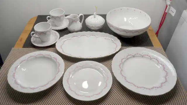 Vintage Fine Porcelain China 45 set - New, Mint in Kitchen & Dining Wares in St. Catharines - Image 2