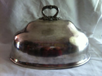 SILVER PLATED TURKEY COVER
