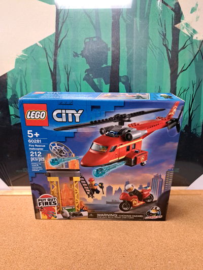 Lego City 60281 Fire Rescue Helicopter , View more