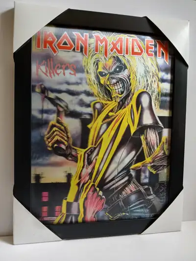 Iron Maiden Eddie 3D Print 3 Images Picture is 14"w x 18"h $25