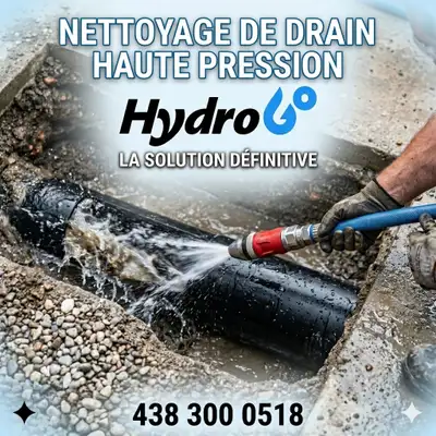 Débouchage HAUTE PRESSION - 438 300 0518 - Urgence - Montreal , View more