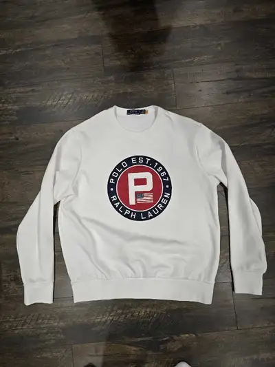 Ralph Lauren white Sweater Large, View more