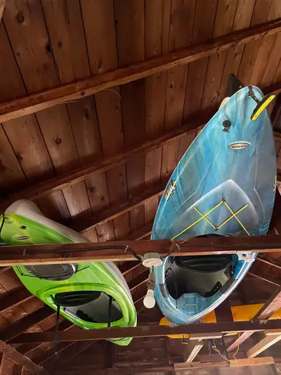 10.5 ft (blue) $400(sold) 10ft (green) $300