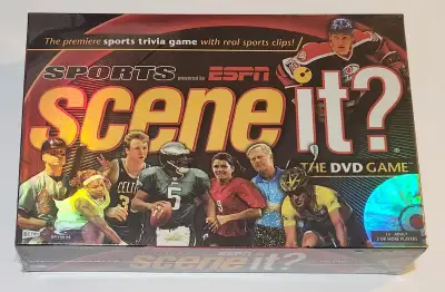 New Scene It? Sports Powered by ESPN The DVD Game Sports Trivia, View more