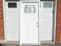 34" Fiberglass Front Entryway Door
