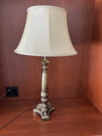 Classic Vintage Brass Table Lamp 