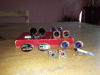 Men's Cufflings and tie clips