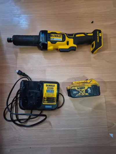 Cordless dewalt pencil/die grinder & battery, View more