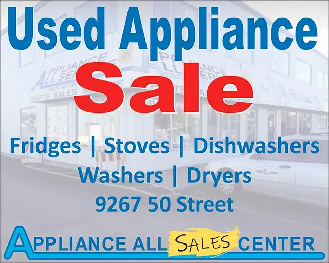 Used FRIDGE and STOVE "HUGE SALE" at 9263 - 50 St NW Edm62863736110337123